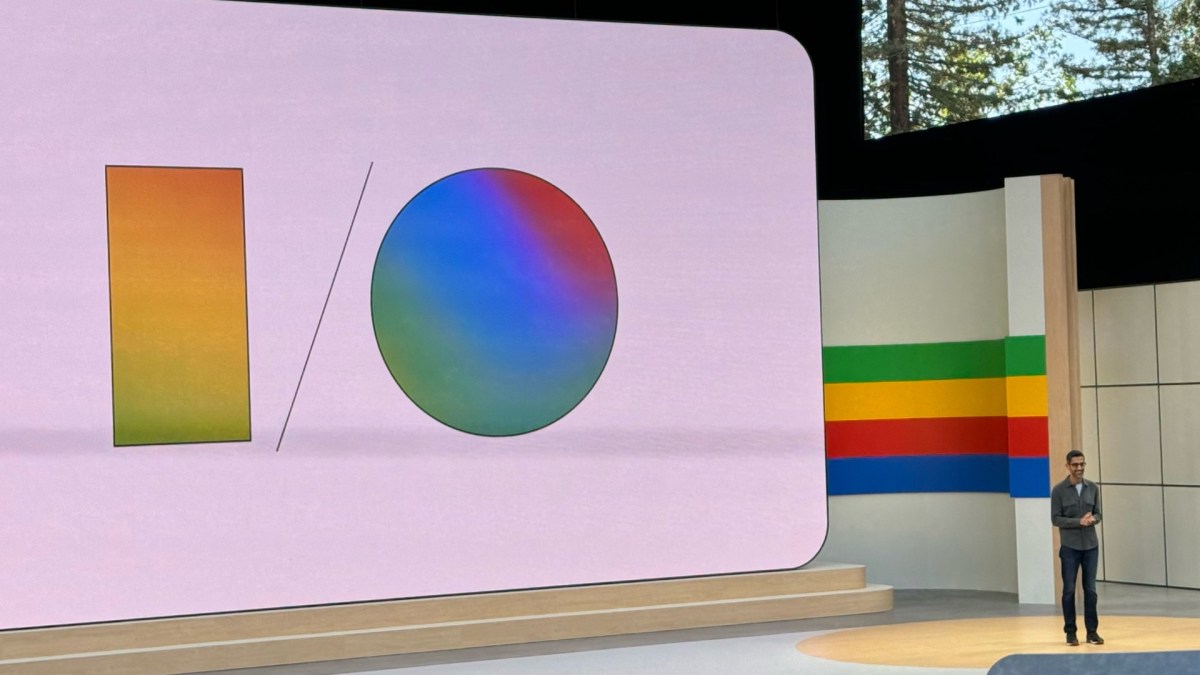 Sundar Pichai / Google I/O // Source : Numerama Sundar Pichai / Google I/O // Source : Numerama