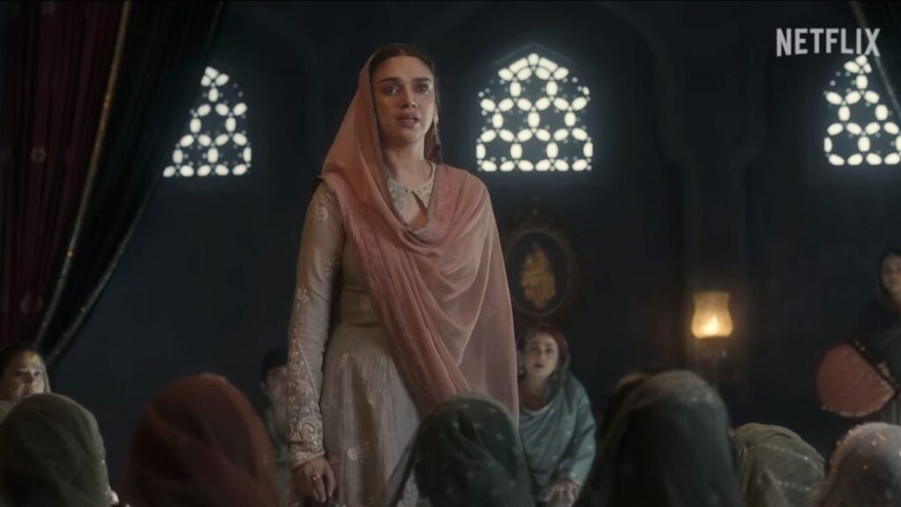 La série indienne Heeramandi se découpe en 8 épisodes. // Source : Netflix La série indienne Heeramandi se découpe en 8 épisodes. // Source : Netflix