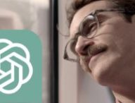 Le film Her et le logo d'OpenAI ChatGPT. // Source : Numerama Le film Her et le logo d'OpenAI ChatGPT. // Source : Numerama