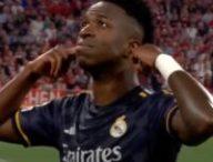 Vinicius en Ligue des champions avec le Real Madrid // Source : Capture Canal+