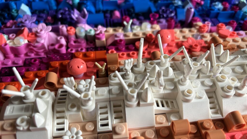 Lego La Voie lactée // Source : Maxime Claudel pour Numerama Lego La Voie lactée // Source : Maxime Claudel pour Numerama