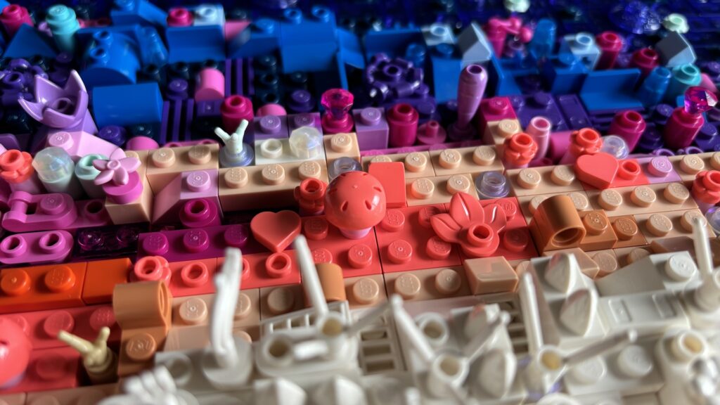 Lego La Voie lactée // Source : Maxime Claudel pour Numerama Lego La Voie lactée // Source : Maxime Claudel pour Numerama
