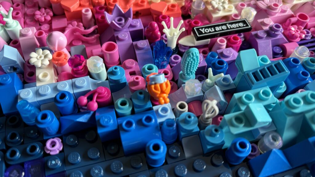 Lego La Voie lactée // Source : Maxime Claudel pour Numerama Lego La Voie lactée // Source : Maxime Claudel pour Numerama