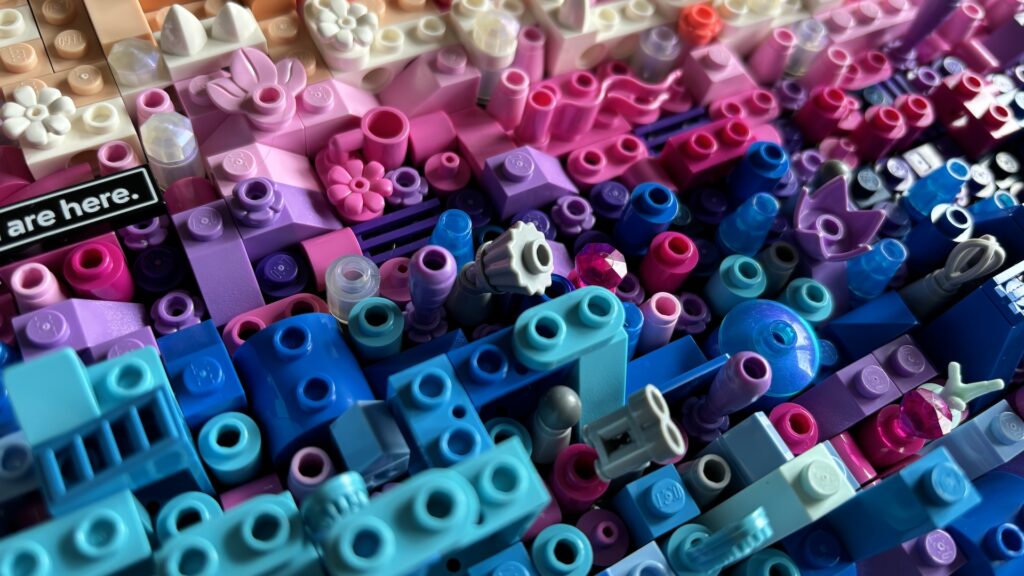 Lego La Voie lactée // Source : Maxime Claudel pour Numerama Lego La Voie lactée // Source : Maxime Claudel pour Numerama
