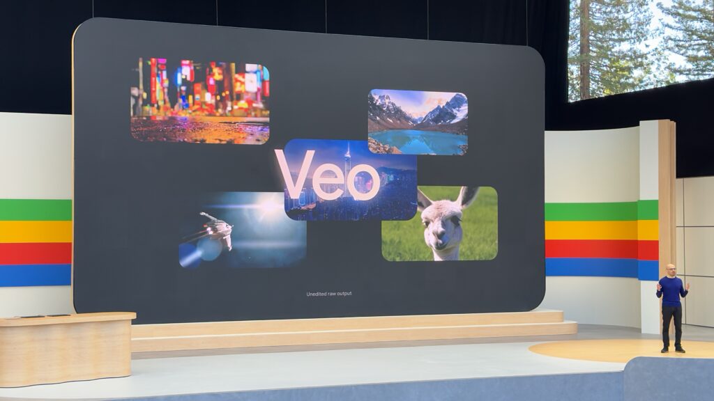 Google dévoile Veo, sa réponse à Sora. Google dévoile Veo, sa réponse à Sora.