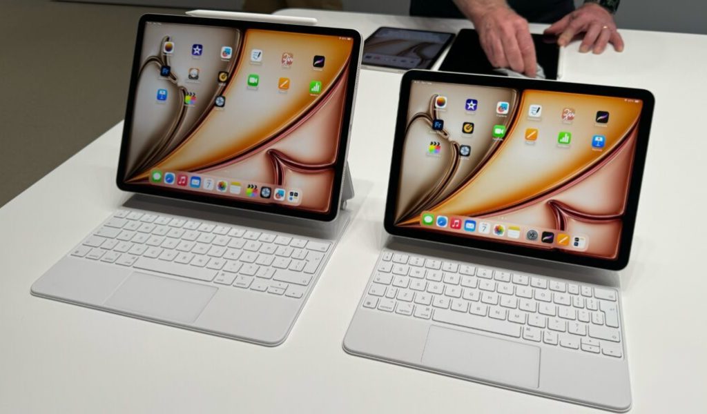 Il y a enfin un grand iPad Air, pour les personnes qui ne veulent lâcher moins de 1 000 euros pour une tablette 13 pouces. // Source : Numerama Il y a enfin un grand iPad Air, pour les personnes qui ne veulent lâcher moins de 1 000 euros pour une tablette 13 pouces. // Source : Numerama