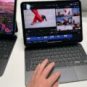Le nouvel iPad Pro M4, avec son écran OLED très sombre.. // Source : Numerama Le nouvel iPad Pro M4, avec son écran OLED très sombre.. // Source : Numerama