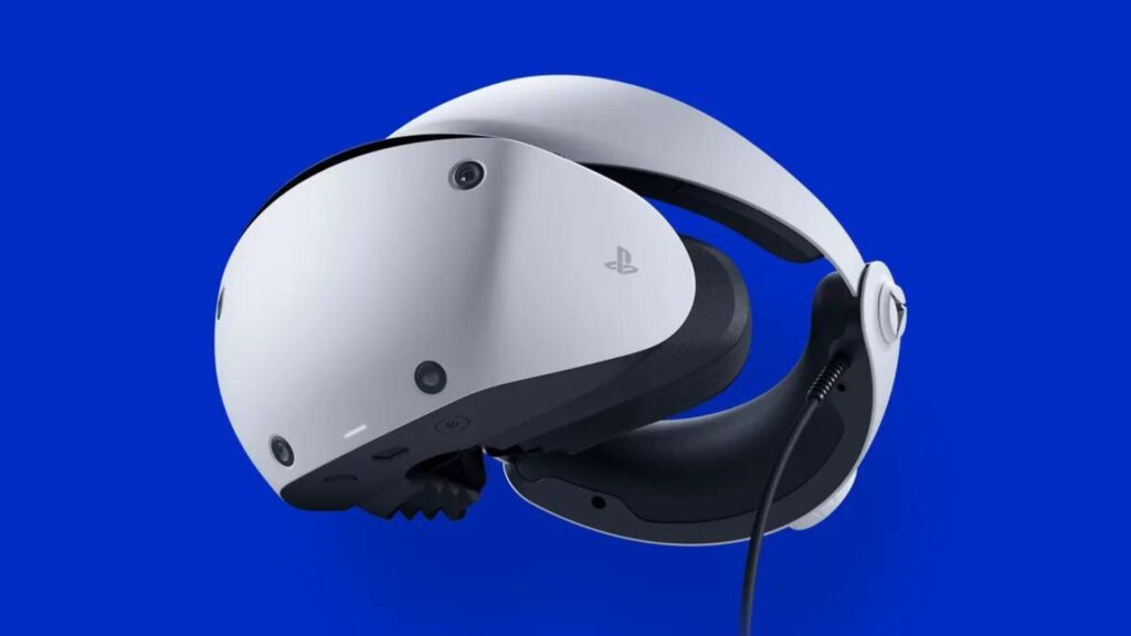 Le design du PS VR 2 est proche de celui de la PS5 // Source : Sony Le design du PS VR 2 est proche de celui de la PS5 // Source : Sony