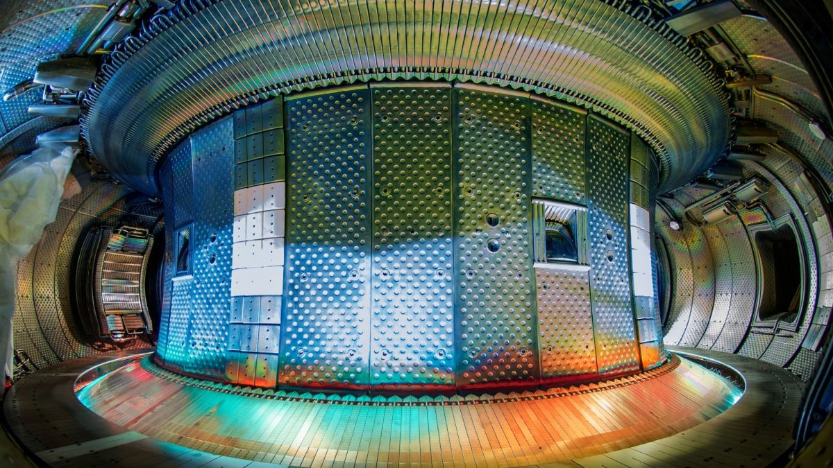 Le réacteur à fusion nucléaire WEST. // Source : CEA Le réacteur à fusion nucléaire WEST. // Source : CEA