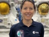 Sophie Adenot à Houston. // Source : Via X @Soph_astro (photo recadrée)