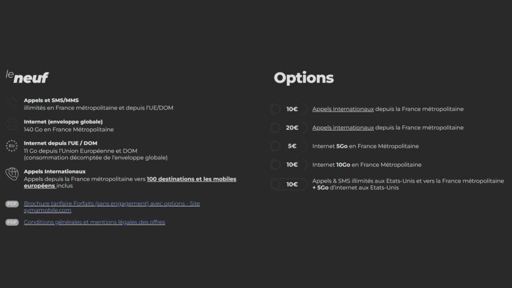 Syma Mobile // Source : Syma Syma Mobile // Source : Syma