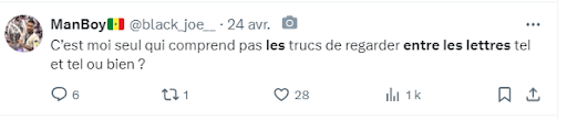 X'os exprimant son incompréhension de la keyboard trend // Source : Capture Numerama X'os exprimant son incompréhension de la keyboard trend // Source : Capture Numerama