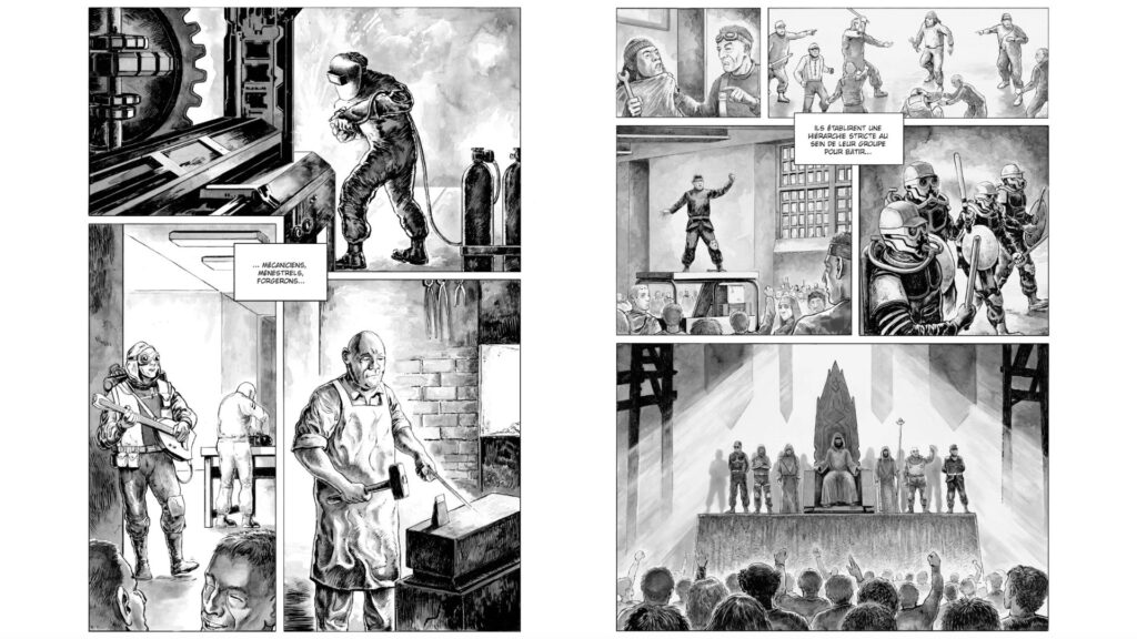 Vertigéo, extrait // Source : Casterman, Amaury Bündgen Vertigéo, extrait // Source : Casterman, Amaury Bündgen