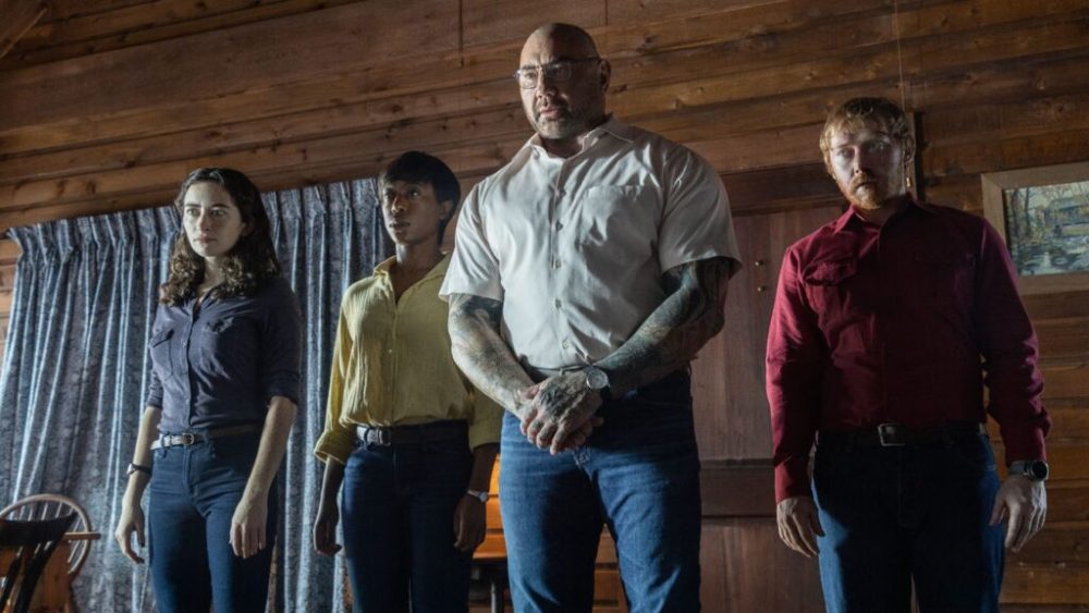 Knock at the Cabin // Source : Universal Studios Knock at the Cabin // Source : Universal Studios