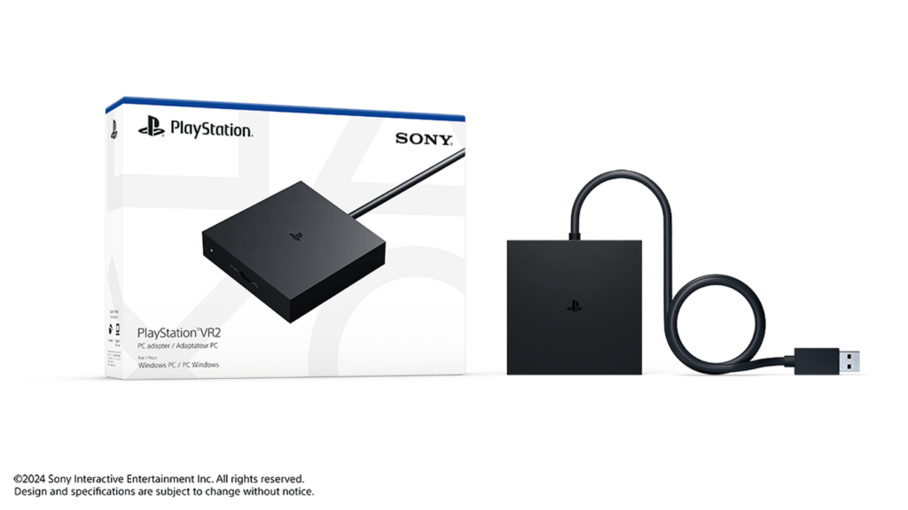 Adaptateur PC pour PS VR2 // Source : Sony Adaptateur PC pour PS VR2 // Source : Sony