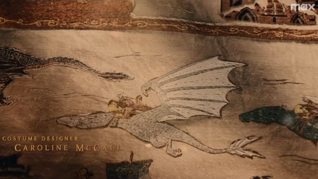 Aegon le Conquérant chevauchant à la conquête de Westeros. // Source : HBO Aegon le Conquérant chevauchant à la conquête de Westeros. // Source : HBO