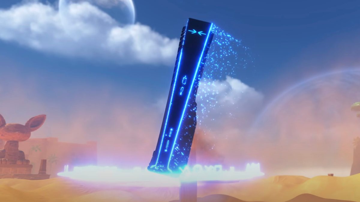 Une PS5 dans le jeu vidéo Astro Bot // Source : Capture YouTube Une PS5 dans le jeu vidéo Astro Bot // Source : Capture YouTube