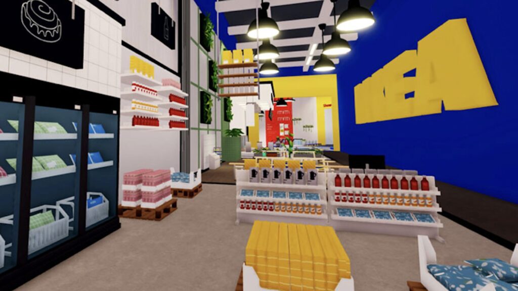 Un Ikea virtuel dans Roblox // Source : Ikea