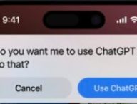 Voilà le message affiché par Siri avant de contacter les serveurs d'OpenAI. L'utilisateur doit accepter