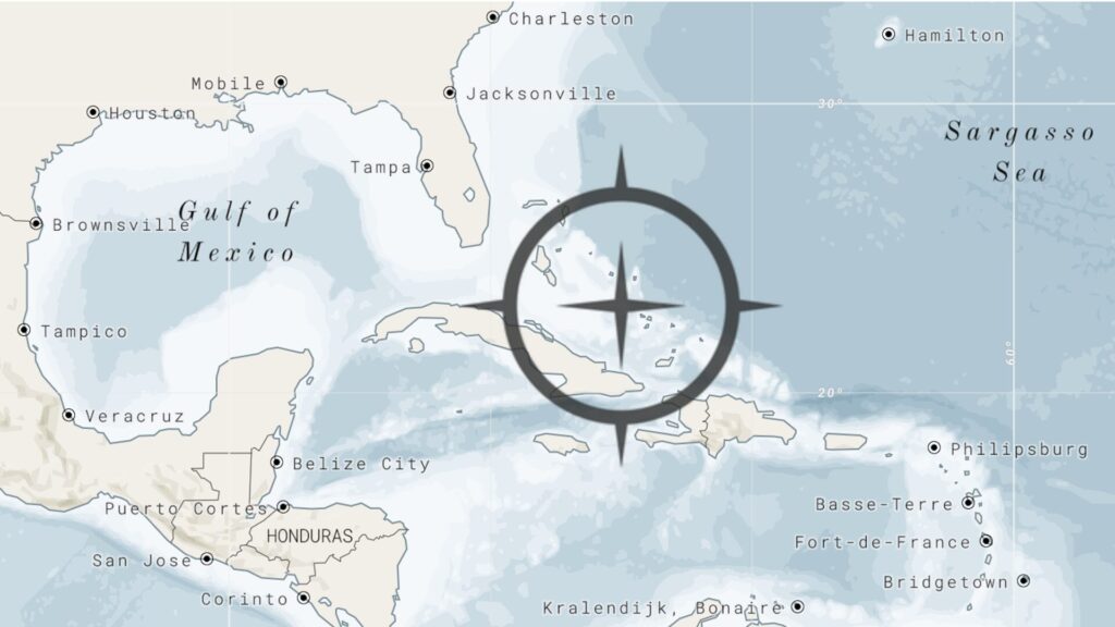 Lieu où se trouve le Trou bleu de Dean // Source : Blue Marble Exploration