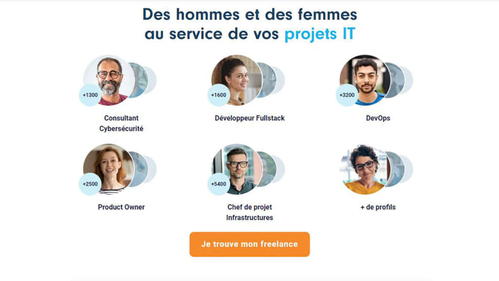 Avec plus de 145 000 profils enregistrés, Freelance Informatique propose un vivier de talent particulièrement fourni // Source : Freelance Informatique Avec plus de 145 000 profils enregistrés, Freelance Informatique propose un vivier de talent particulièrement fourni // Source : Freelance Informatique