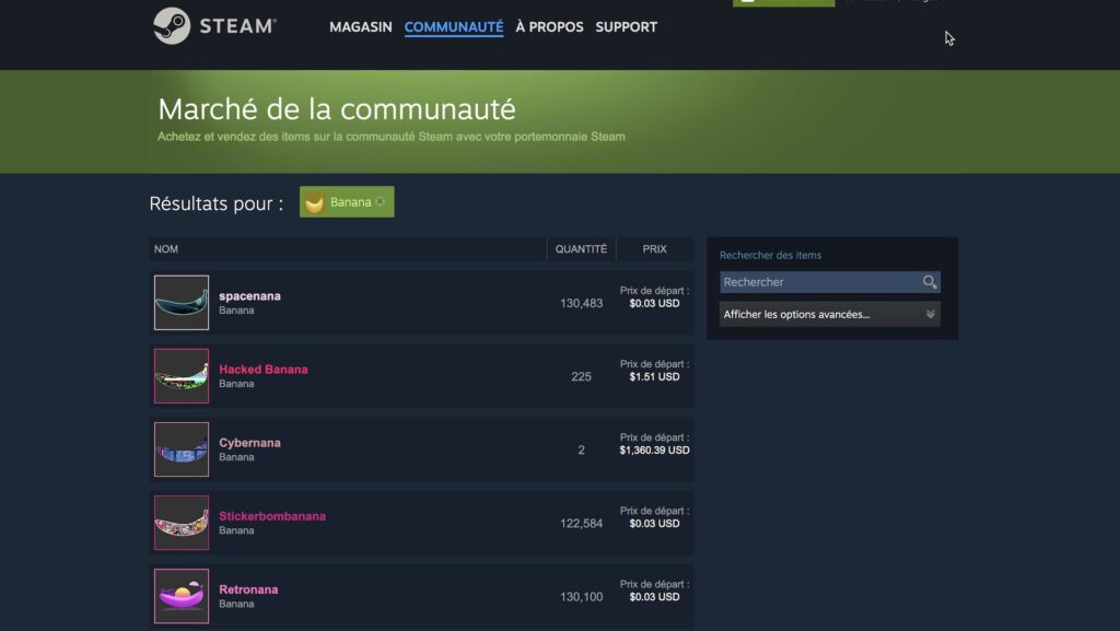 Le jeu Banana qui affole les compteurs sur Steam // Source : Steam Banana Le jeu Banana qui affole les compteurs sur Steam // Source : Steam Banana