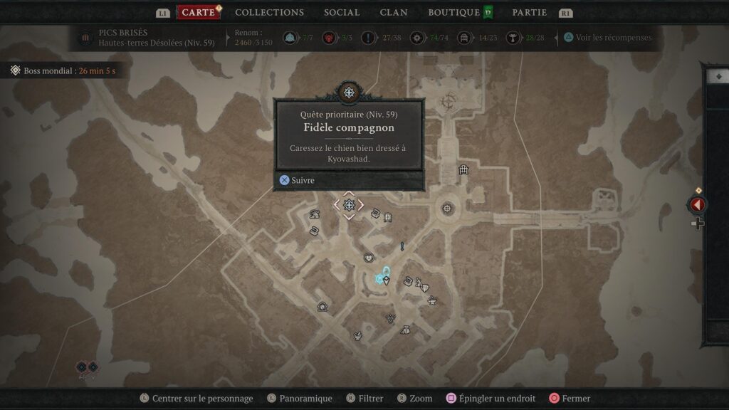 Les familiers dans Diablo IV // Source : Capture PS5 Les familiers dans Diablo IV // Source : Capture PS5