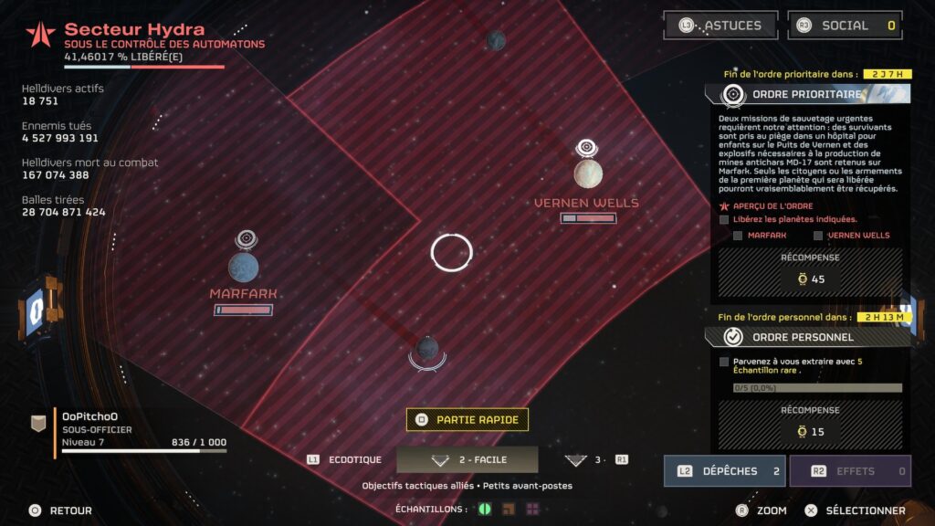 Helldivers 2 // Source : Capture PS5 Helldivers 2 // Source : Capture PS5