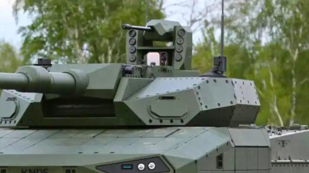 La station d'arme du Leopard 2 ARC 3.0 // Source : KNDS La station d'arme du Leopard 2 ARC 3.0 // Source : KNDS