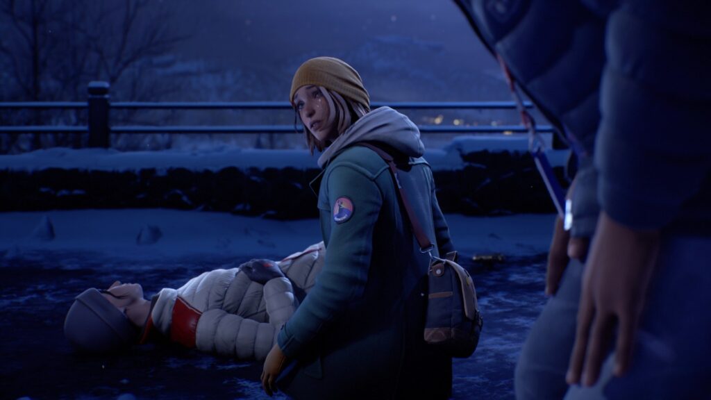 La mort de son amie Safi est au coeur de l'intrigue. // Source : Deck Nine / Square Enix La mort de son amie Safi est au coeur de l'intrigue. // Source : Deck Nine / Square Enix