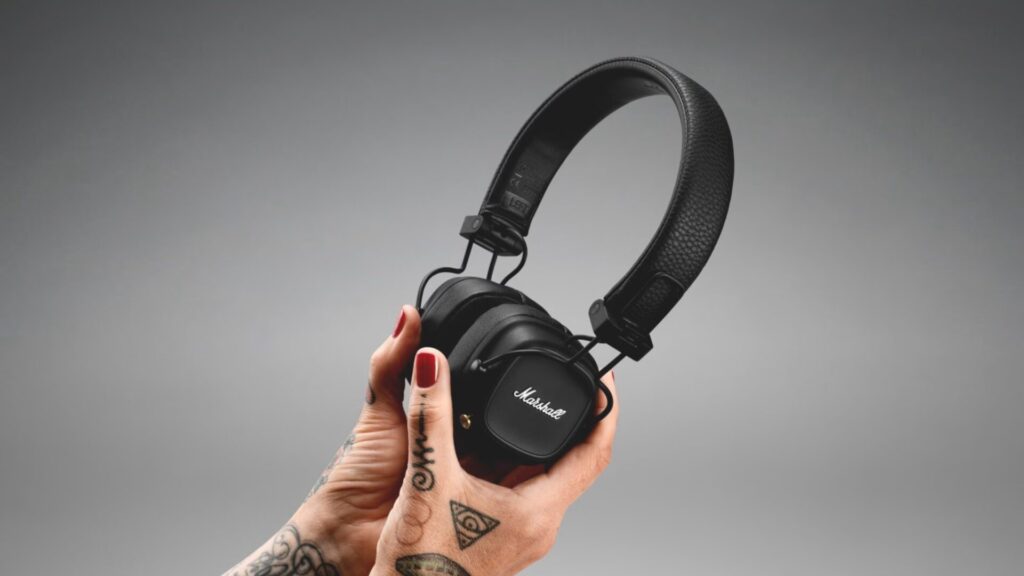 Le casque Major IV // Source : Marshall Le casque Major IV // Source : Marshall