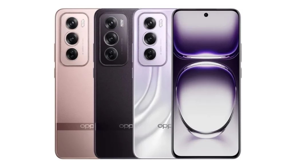 Les couleurs des Oppo Reno 12 et 12 Pro // Source : Oppo