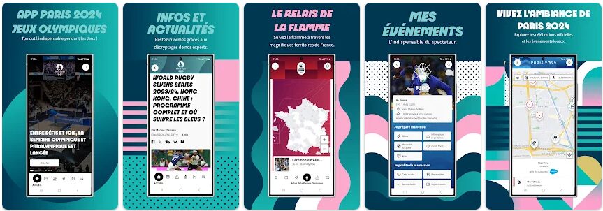 Jeux Olympiques - Paris 2024 est l'application officielle pour suivre les JO de Paris 2024 Jeux Olympiques - Paris 2024 est l'application officielle pour suivre les JO de Paris 2024