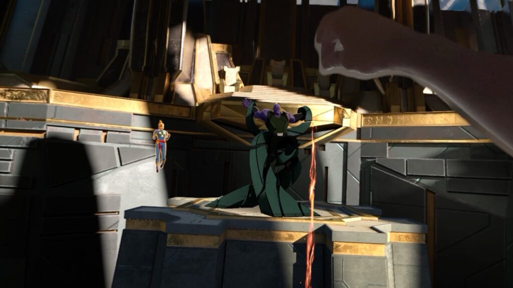 Capturer Thanos en créant une ligne avec ses doigts : un objectif de vie réussi. Capturer Thanos en créant une ligne avec ses doigts : un objectif de vie réussi.