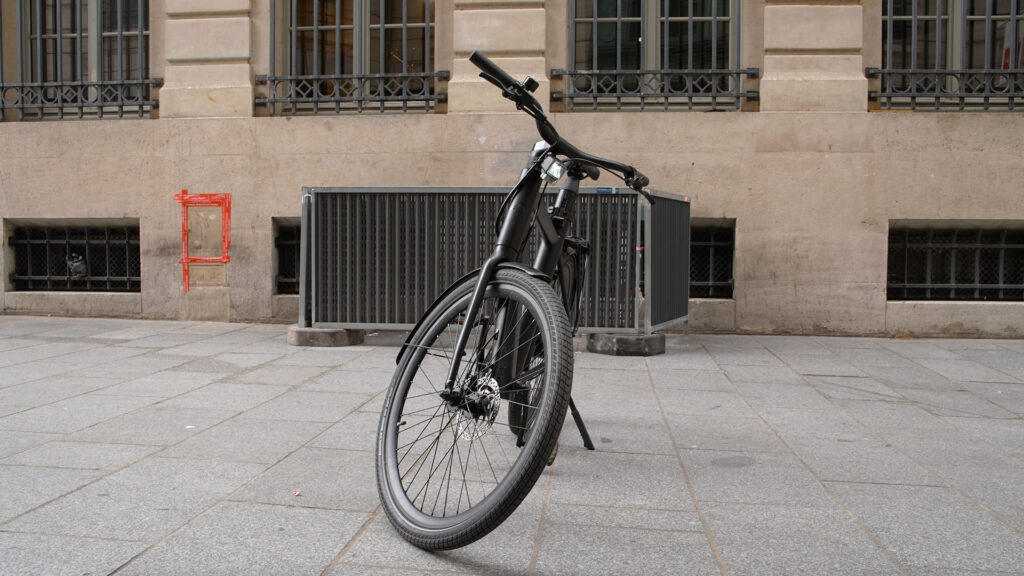 Lidl Crivit Urban E-Bike X.2 // Source : Alfred Tertrais pour Numerama Lidl Crivit Urban E-Bike X.2 // Source : Alfred Tertrais pour Numerama