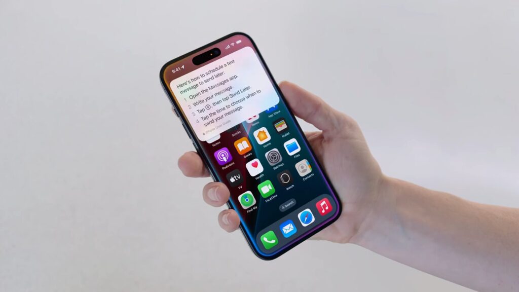 Le nouveau Siri pour iOS 18 // Source : Capture d'écran Numerama Le nouveau Siri pour iOS 18 // Source : Capture d'écran Numerama