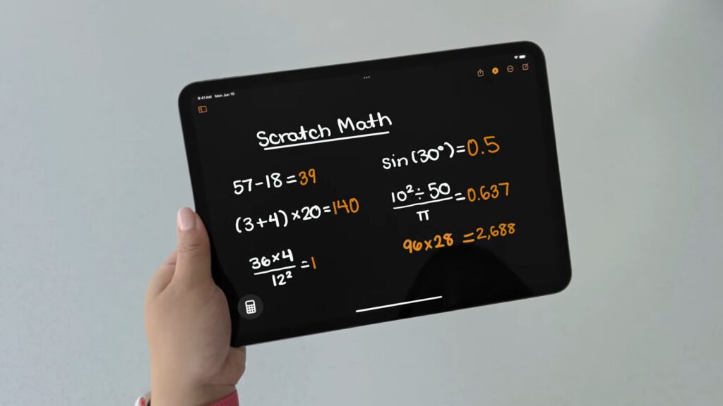 Les nouvelles calculatrices pour iPad // Source : Capture d'écran Numerama Les nouvelles calculatrices pour iPad // Source : Capture d'écran Numerama