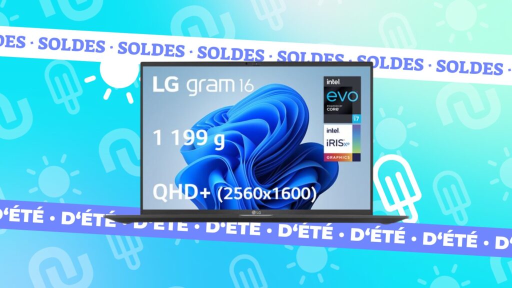 PC Portable LG Gram 16" en solde PC Portable LG Gram 16" en solde