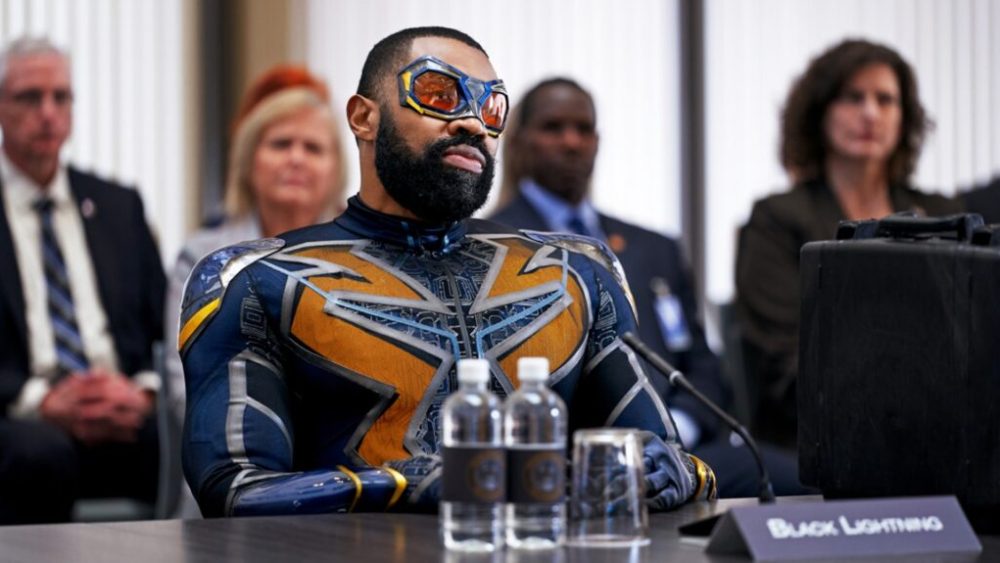 Black Lightning // Source : Bob Mahoney/The CW Black Lightning // Source : Bob Mahoney/The CW