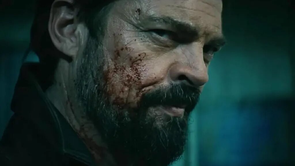 Butcher, toujours à fond sur l'hémoglobine // Source : Prime Video Butcher, toujours à fond sur l'hémoglobine // Source : Prime Video