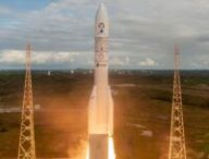 Le décollage d'Ariane 6. // Source : CNES/ESA/Arianespace-ArianeGroup/Optique Vidéo CSG/P Piron, 2024 (photo recadrée) Le décollage d'Ariane 6. // Source : CNES/ESA/Arianespace-ArianeGroup/Optique Vidéo CSG/P Piron, 2024 (photo recadrée)