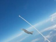 Sans doute la photo la plus époustouflante. // Source : Via X @Armee_de_lair (photo recadrée) Sans doute la photo la plus époustouflante. // Source : Via X @Armee_de_lair (photo recadrée)