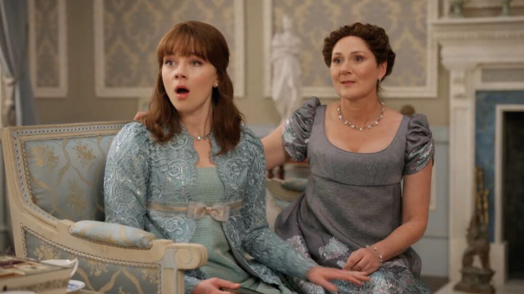 Eloise et Lady Violet. // Source : Capture d'écran Netflix