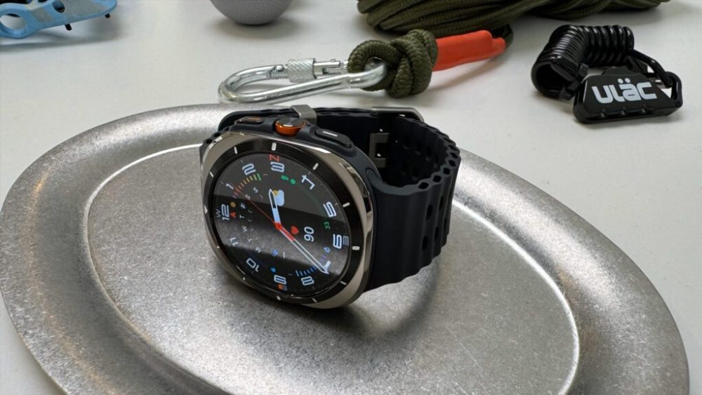 Écran de la Galaxy Watch Ultra.