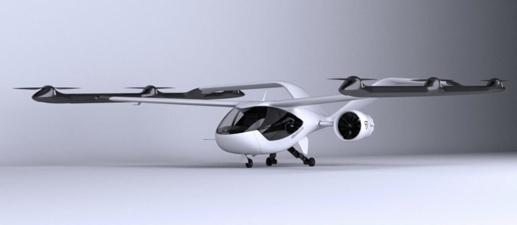 Le Voloregion de Volocopter (concept) // Source : Volocopter Le Voloregion de Volocopter (concept) // Source : Volocopter