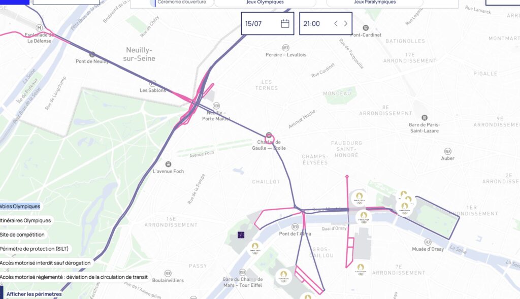 Les voies côté ouest // Source : Capture d'écran Numerama Les voies côté ouest // Source : Capture d'écran Numerama