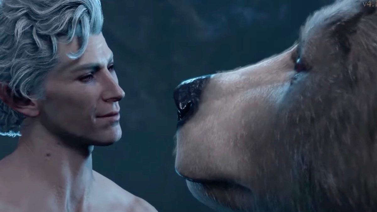 Scène de sexe avec un ours dans Baldur's Gate 3 // Source : Capture YouTube Scène de sexe avec un ours dans Baldur's Gate 3 // Source : Capture YouTube