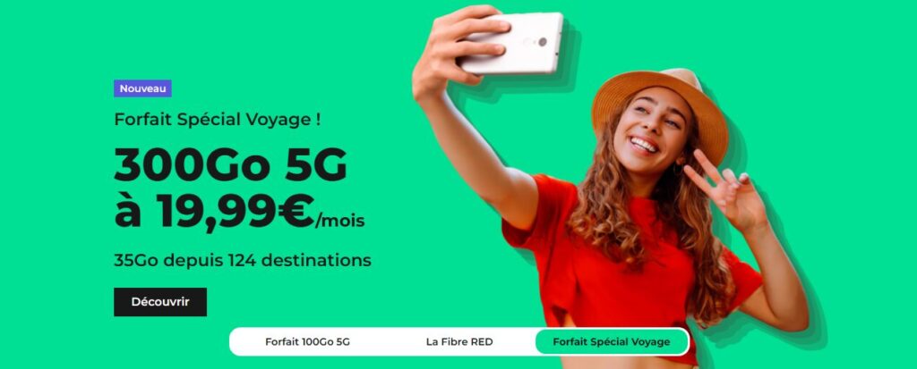 Forfait RED by SFR 300 Go // Source : SFR Forfait RED by SFR 300 Go // Source : SFR