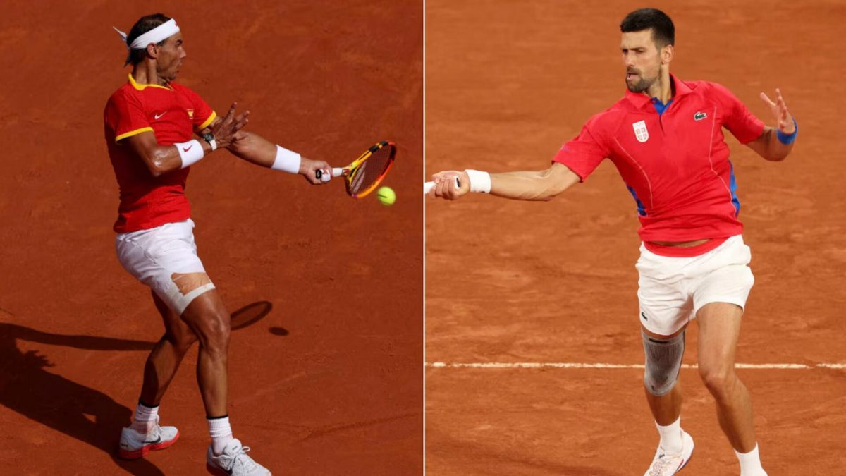 Nadal versus Djoko aux JO // Source : JO 2024 Nadal versus Djoko aux JO // Source : JO 2024