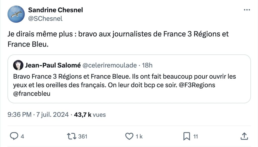 Source : Capture d'écran sur X Source : Capture d'écran sur X